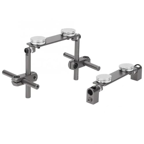 Für HSP 1/10 RC Racing Auto Ersatzteile Modell Spielzeug Körper Post Mount Kit RC Aluminium Magnetische Körper Shell Mount Kit Modifizierte Teile RC Ersatzteile(Gray) von QWHTYO