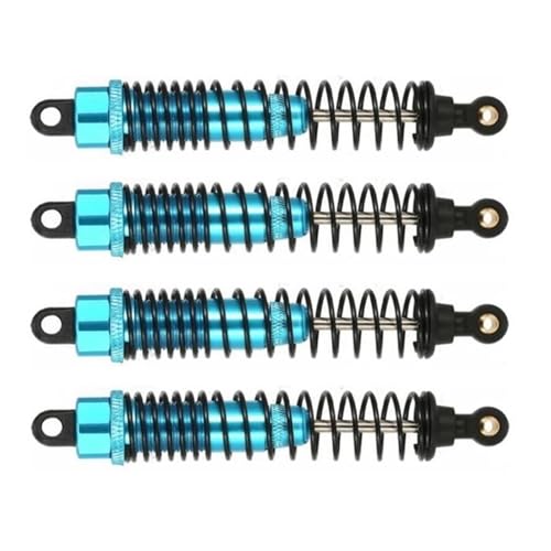 Für HSP 108004 182004 08001 08058 RC Teile Metall Stoßdämpfer Dämpfer 108mm 1/10 Für Monster Truck Upgrade Teile Zubehör RC Ersatzteile(Blue,4pcs) von QWHTYO