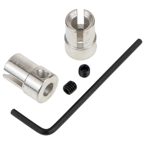 Für HSP 94101 94102 94103 94107 94111 94123 1/10 RC Autoteile, 2 Stück 02016 Metall Kreuzgelenk Cup B Buggy Drift LKW Ersatzteile RC Ersatzteile(Silver) von QWHTYO