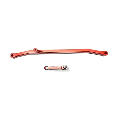 Für Losi Für LMT Für Monster 1/8 RC LKW Upgrade Teil Lenkung Link Stange RC Auto Teil Stärkere Lenkung Gestänge Spurstange Modifizierte Teile RC Ersatzteile(Red) von QWHTYO