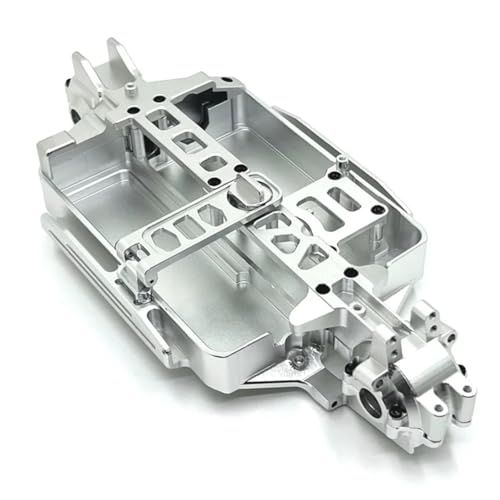 Für MJX 1/16 16207 16208 16209 16210 H16V3 M162 Metall-Upgrade-Chassis Vorne Und Hinten Waveboxen RC-Teile Änderungszubehör RC Ersatzteile(White) von QWHTYO