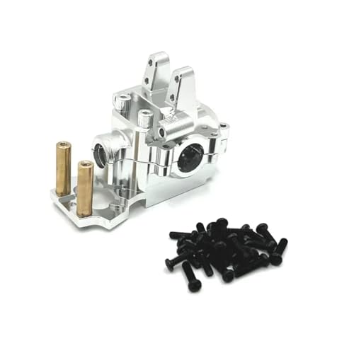 Für MJX Für Hyper Für Go 14209 14210 14301 14302 14303 1/14 RC Teile Metall Front Getriebe Gehäuse Getriebe Differential Fall Modifizierte Teile RC Ersatzteile(White) von QWHTYO