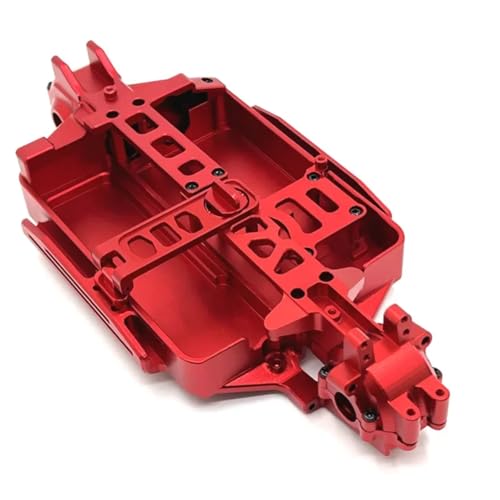 Für MJX Für Hyper Für Go 16207 16208 16209 16210 H16V3 M162 Metall Körper Chassis 1/16 RC Auto Geändert Upgrade Teile Zubehör RC Ersatzteile(Red) von QWHTYO
