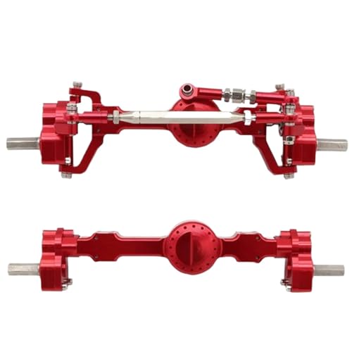 Für MN D90 FJ45 MN40 MN45 MN90 MN91 MN96 MN99 MN99S MN98 Geändert Teile Metall Vorne Und Hinten Portal Achse 1/12 RC Upgrades Teile RC Ersatzteile von QWHTYO