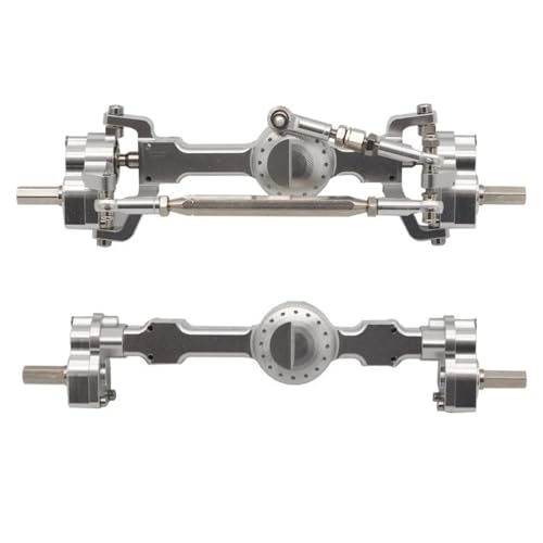 Für MN D90 MN96 MN98 MN99S MN45 Metall Vordere Und Hintere Portal Achse 1/12 RC Upgrades Teile Ersatz Zubehör RC Ersatzteile von QWHTYO