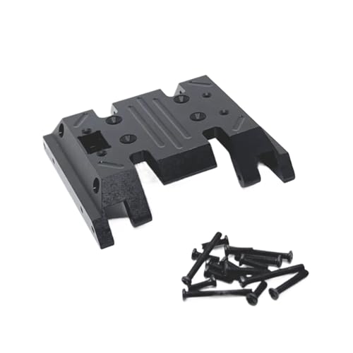 Für MN Für MN128 MN86 G500 Modell 1/12 RC Auto Teile Metall Upgrade Medium Welle Box Boden Platte Änderung Zubehör RC Ersatzteile(Black) von QWHTYO