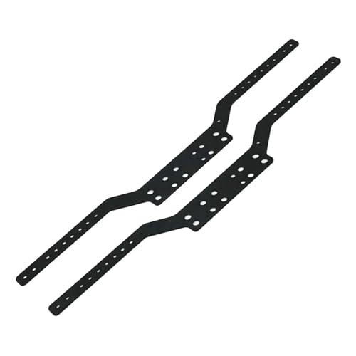 Für MN168 Für MN78 1:12 RC Crawler Auto Spielzeug RC Upgrade Teile Chassis Rahmen Schienen Modifikation Zubehör RC Ersatzteile(Black) von QWHTYO