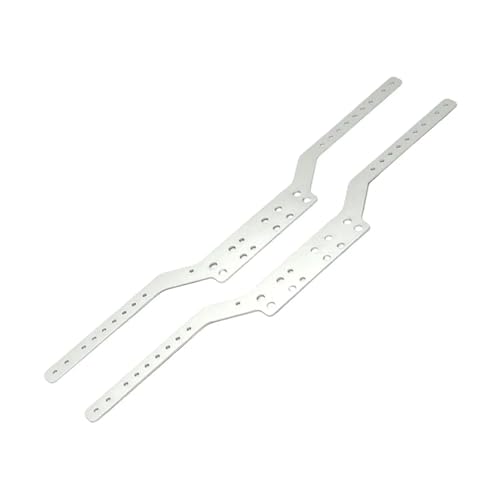 Für MN168 Für MN78 1:12 RC Crawler Auto Spielzeug RC Upgrade Teile Chassis Rahmen Schienen Modifikation Zubehör RC Ersatzteile(White) von QWHTYO