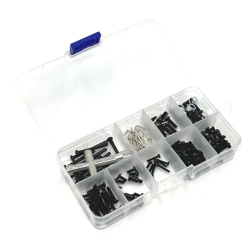 Für SCY 16101 16102 16103 16104 16106 16201 Q130A Q130B Q141 RC Auto Metall Schrauben Verschluss Kit Reparatur Werkzeuge 1/16 RC RC Ersatzteile von QWHTYO