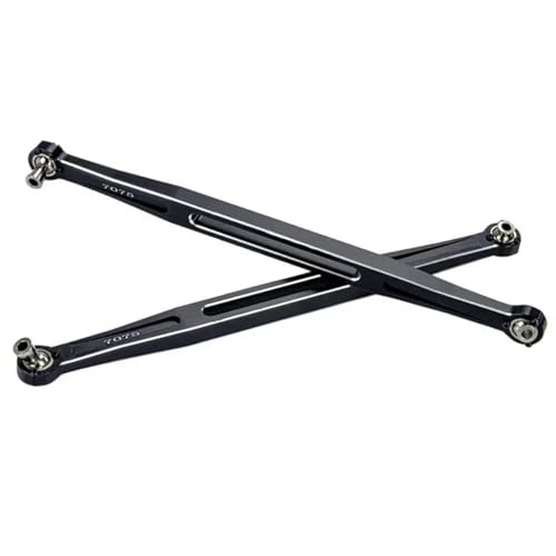Für TRXS Für XRT 8S Für X-Maxx 8S Für WideMaxx 1/6 RC Upgrades Teile Accessary Metall Vorne Lenkung Spurstange Ersatz Teile RC Ersatzteile(Black) von QWHTYO