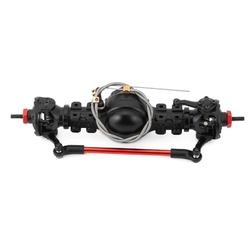 Für Tamiya Für Anhänger Für Traktor 1/14 RC Truck Auto-Tuning-Teile Metall-Vorder-/Hinterachsdifferential Eingebautes Stahlgetriebe Modifizierte Teile RC Ersatzteile(Front Axle) von QWHTYO