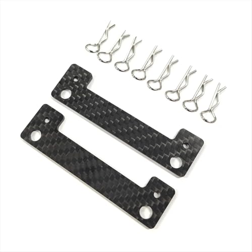 Für Tamiya XV01 TT01 TT02 RC Unsichtbare Körpersäule Feste Platte Montage Sitz Upgrades Teile Ersatz Zubehör RC Ersatzteile von QWHTYO