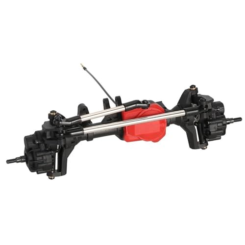 Für Traxxas TRX-4 Für Achse Metall RC Portal Achsen 1/10 Vorder- Und Hinterachse Mit T-Lock Differential RC Änderung Zubehör RC Ersatzteile(Front Axle) von QWHTYO