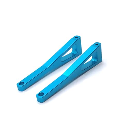 Für WLtoys 1/10 104009 1/12 12401 12402-A 12403 12404 12409 RC Metall Upgrade Refit Hinten Oberen Schaukel Arm Änderung Zubehör RC Ersatzteile(Blue) von QWHTYO