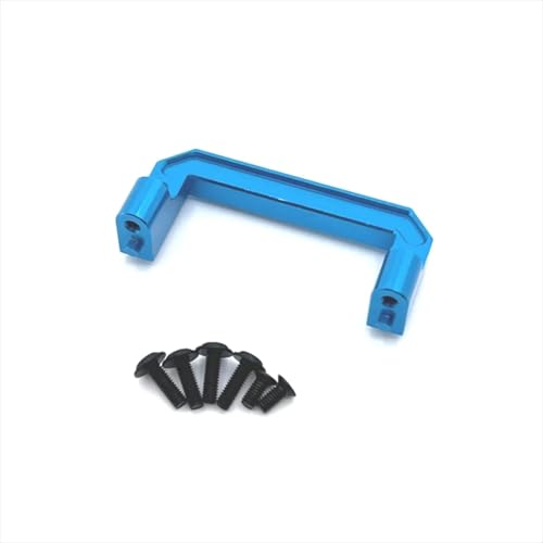 Für WLtoys 1/12 12423 12427 12428 12429 RC Metall Verbesserte Lenkgetriebe Festen Sitz Ersatz Teile RC Ersatzteile(Blue) von QWHTYO