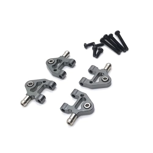 Für WLtoys 1/28 284131 K969 K979 K989 K999 P929 P939 Metall Upgrade Lower Swing Arm RC Modifikation Zubehör RC Ersatzteile(Gray) von QWHTYO