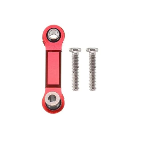 Für WLtoys 184011 A949 A959 A969 A979 K929 RC Teile Metall Upgrade Refit Servo Link Änderung Zubehör RC Ersatzteile(Red) von QWHTYO