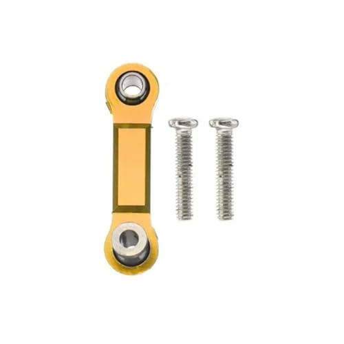 Für WLtoys 184011 A949 A959 A969 A979 K929 RC Teile Metall Upgrade Refit Servo Link Änderung Zubehör RC Ersatzteile(Yellow) von QWHTYO