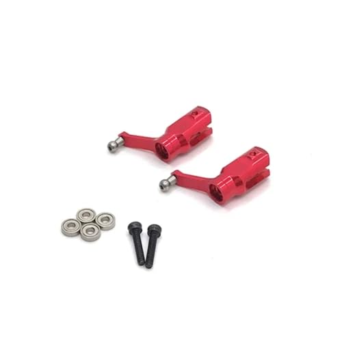Für WLtoys Für XK K110 K110S K120 V977 V988 RC Fernbedienung Hubschrauber Upgrade Teile Metall Rotor Kopf Klemme Für Traverse Taumelscheibe RC Ersatzteile(Blade Clamp) von QWHTYO
