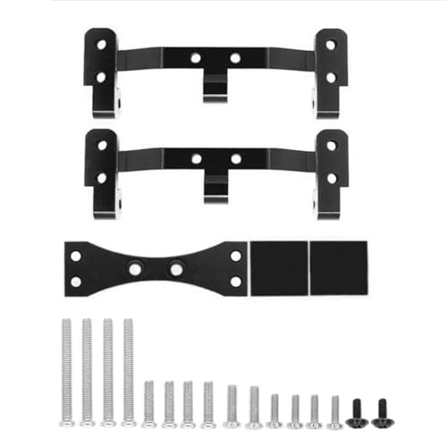 Für WPL C14 C24 C34 C44 1/16 RC Auto-Tuning-Teile Metallverbindungsstangenhalterung Und Achse-Up-Servohalterung Modifizierte Teile RC Ersatzteile von QWHTYO