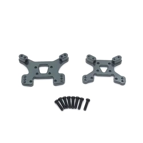 Für Wltoys 1/14 144010 144001 144002 1/12 124017 124019 RC Teile Metall Upgrade Teile Vorne Und Hinten Stoßdämpfer Zubehör Teil RC Ersatzteile(Color6) von QWHTYO