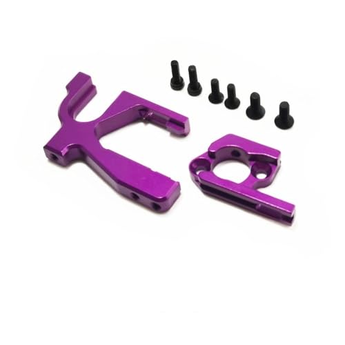 Für Wltoys 144001 144002 124016 124017 124018 124019 Rc Auto Teile 2845 Einstellbare Motor Halterung Upgrades Teile Accessary RC Ersatzteile(Color7) von QWHTYO
