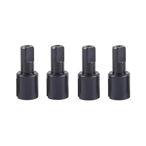 Für Wltoys 144001 144002 144010 124007 124016 124017 124018 124019 4 Stück Metall Differential Cup Diff Cup RC Upgrade Modifikation Zubehör RC Ersatzteile(Black) von QWHTYO