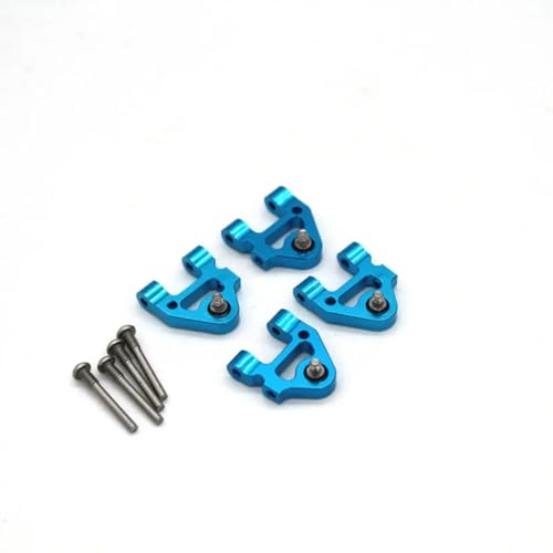 Für Wltoys K989 K969 K979 K999 284131 284161 284010 1/28 RC Metall Schaukel Arm Teile Upgrades Teile Zubehör RC Ersatzteile(Blue) von QWHTYO
