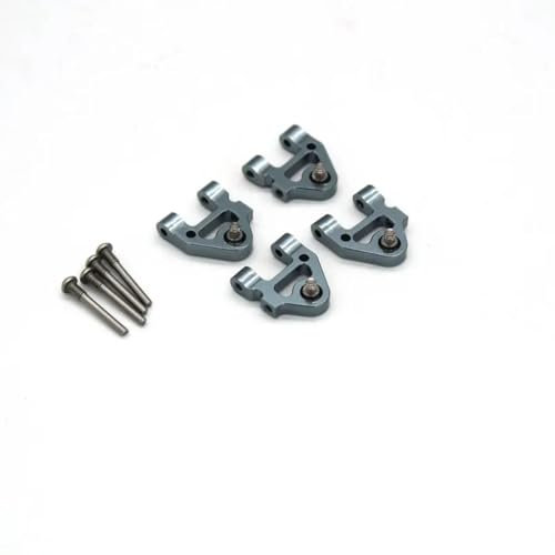 Für Wltoys K989 K969 K979 K999 284131 284161 284010 1/28 RC Metall Schaukel Arm Teile Upgrades Teile Zubehör RC Ersatzteile(Gray) von QWHTYO