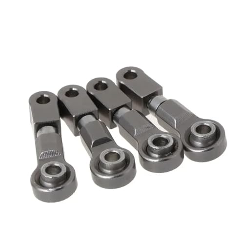 Für Wltoys P929 P939 K979 K989 K999 K969 1/28 RC 4 Stücke Verbesserte Metall Teile Oberen Schaukel Arm Modifizierte Teile RC Ersatzteile(Gray) von QWHTYO