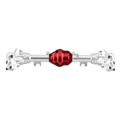 Für YiKong Für YK4082 YK4083 Für Absima Für Yucatan CR1.8 Metall Vorne Und Hinten Portal Achse Gehäuse Getriebe Abdeckung 1/8 RC Crawler Modifizierte Teile RC Ersatzteile(Front Axle) von QWHTYO