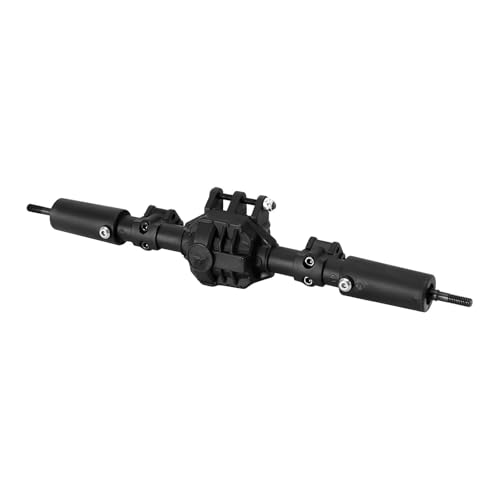 Kompatibel Mit Axial Für SCX10 II 90046 90047 1/10 RC Crawler Auto Upgrade Änderung Teile Vorne Hinten Gerade Komplette Achse RC Vorder Hinterachse(Rear) von QWHTYO