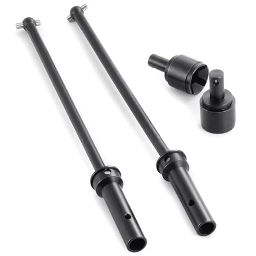 Kompatibel Mit KRATON 8S 1/5 RC-Auto-Upgrade-Teile, Ersatzzubehör, Metallstahl, Vordere CVD-Antriebswelle, Hundeknochenhülsen RC Getriebewelle Kompatibel Mit KRATON 8S 1/5 RC-Auto-Upgrade-Teile, Ersatzzubehör, Metallstahl, Vordere CVD-Antriebswelle, Hundeknochenhülsen RC Getriebewelle von QWHTYO