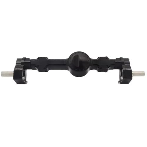 Kompatibel Mit MN99S Für MN D90 D91 D96 Für MN98 MN45 1/12 RC-Autos, Upgrade-Teile, CNC-Metalle, Vorne Und Hinten, Portalachsen-Set RC Vorder Hinterachse(Black,Rear) von QWHTYO