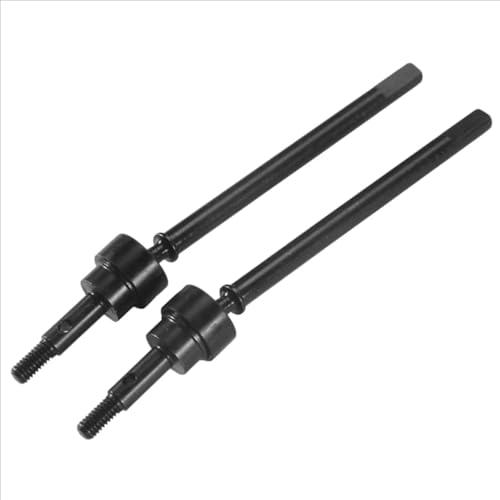 Kompatibel Mit RGT EX86100 86100 86110 FTX5579 1/10 RC Crawler Auto Upgrade Teile Zubehör 2Pcs Metall Front Drive Shaft CVD RC Getriebewelle von QWHTYO