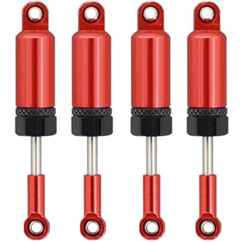 Kompatibel Mit WPL B16 B36 C24 C34 Für MN D90 1/16 RC Crawler Car 4PCS Aluminiumlegierung Stoßdämpfer Intern Für Feder RC-Stoßdämpfer von QWHTYO