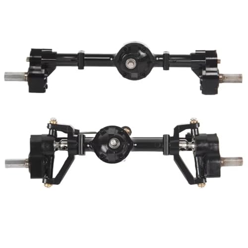 Kompatibel Mit WPL C14 C24 C24-1 C34 C44 B14 B24 1/16 RC-Auto-Upgrades Teile Zubehör Vordere Hintere Portalachse Antriebswelle RC Vorder Hinterachse(A) von QWHTYO