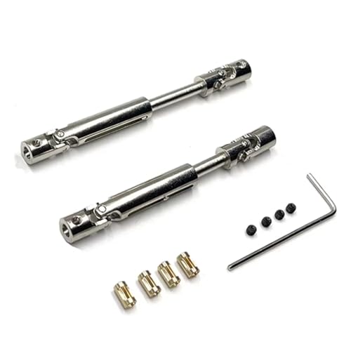 QWHTYO RC Cars Teile Kompatibel Mit MN168 Für MN82 Für MN78 1/12 RC-Auto-Upgrade-Teile, Zubehör, Metall-CVD-Antriebswelle Mit 3 Mm Bis 4 Mm Wellenhülse QWHTYO RC Cars Teile Kompatibel Mit MN168 Für MN82 Für MN78 1/12 RC-Auto-Upgrade-Teile, Zubehör, Metall-CVD-Antriebswelle Mit 3 Mm Bis 4 Mm Wellenhülse von QWHTYO