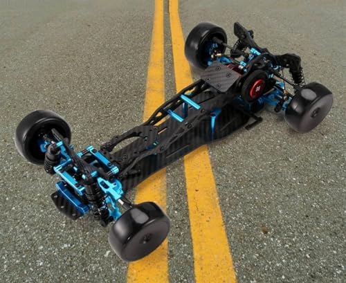 RC Auto Center Drive Drift Racing Rahmen 1/10 D5S Carbon Rahmen DIY KIT High Speed ​​Racing Modell Modifizierte Teile RC Ersatzteile von QWHTYO