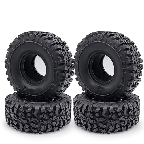 RC Auto Reifen Kompatibel Mit Axial Für SCX10 90046 Für TRX4 D90 RR10 Für Wraith 90048 1/10 RC Crawler Autoteile 2,2-Zoll-Gummireifen 140-mm-Radreifen RC Auto Reifen Kompatibel Mit Axial Für SCX10 90046 Für TRX4 D90 RR10 Für Wraith 90048 1/10 RC Crawler Autoteile 2,2-Zoll-Gummireifen 140-mm-Radreifen von QWHTYO