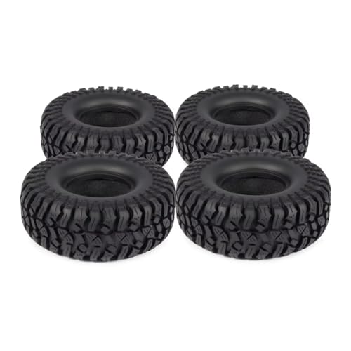 RC Auto Reifen Kompatibel Mit Axial Für SCX10 Für TRX6 Für TRX-4 D90 Für Capra 1/10 RC Crawler Autoteile 4-teiliges Set Gummi 1,9 Radreifen 114 * 42 Mm Reifen RC Auto Reifen Kompatibel Mit Axial Für SCX10 Für TRX6 Für TRX-4 D90 Für Capra 1/10 RC Crawler Autoteile 4-teiliges Set Gummi 1,9 Radreifen 114 * 42 Mm Reifen von QWHTYO