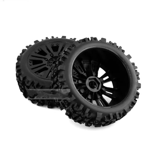 RC Auto Reifen Kompatibel Mit KYOSHO Für HPI Für LOSI Für HSP GT2 Für Hobao Für Redcat Für Axial 1/8 RC-Autoteile Reifen Räder Reifen Mit 17 Mm Sechskant(2pcs) von QWHTYO