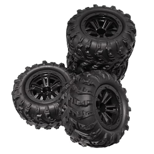RC Auto Reifen Kompatibel Mit MJX Hyper 16101Pro 16102 16103 16104 16106 SG116 MAX Q130 Für Wltoys RC-Autoteile, 4 Stück, 85 Mm, Für SCY Offroad-Schneereifen von QWHTYO