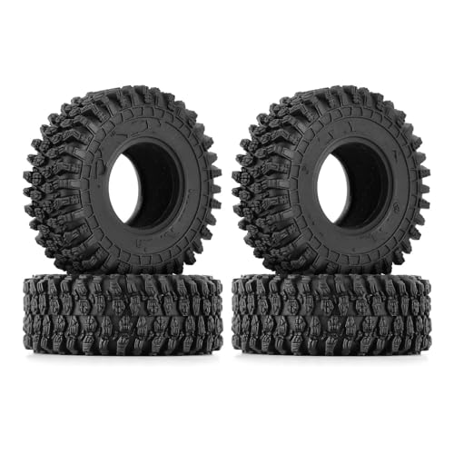 RC Auto Reifen Kompatibel Mit TRX4M Für Axial Für SCX24 AX24 1/18 1/24 RC Crawler Car Upgrade-Teile T1016 57 * 22 Mm Für Superweiche, Klebrige 1.0-Radreifen von QWHTYO