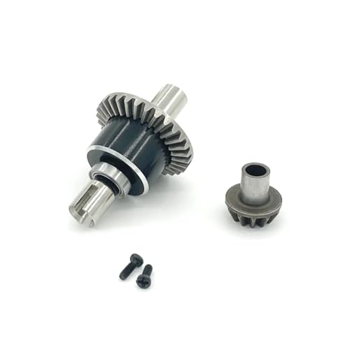 RC Cars Teile Für WLtoys 144001 144010 144002 124019 124018 1/14 4WD RC Auto Metall Vorne Hinten Welle Box Shell Auto Upgrade Ersatzteile(Gears) von QWHTYO