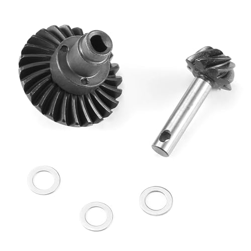 RC Cars Teile Kompatibel Mit Axial Für SCX10 AR44 AR45 Für Capra VS4-10 F9 Für Phoenix F10 RC-Autoteile Overdrive Underdrive Helical Axle Gear Set(24T 8T) von QWHTYO