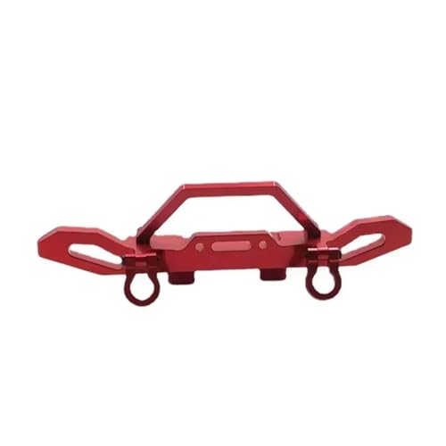 RC Cars Teile Kompatibel Mit HB ZP1001 ZP1002 ZP1003 ZP1004 1/10 RC Crawler Auto Upgrade Teile Zubehör Metall Frontstoßstange(Red) von QWHTYO