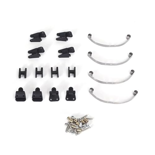 RC Cars Teile Kompatibel Mit LDRC P06 LD-P06 1/12 RC Auto Upgrade Teile Zubehör Stahl Für Blatt Für Federaufhängung Set Stoßdämpfer von QWHTYO