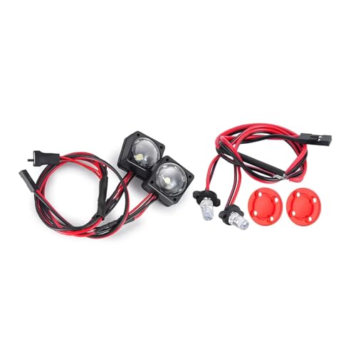 RC Cars Teile Kompatibel Mit Vanquish Für Products Für VS4-10 Für Phoenix VPS09007 1/10 RC Crawler Car Upgrade Teile Licht Scheinwerfer Rücklicht von QWHTYO