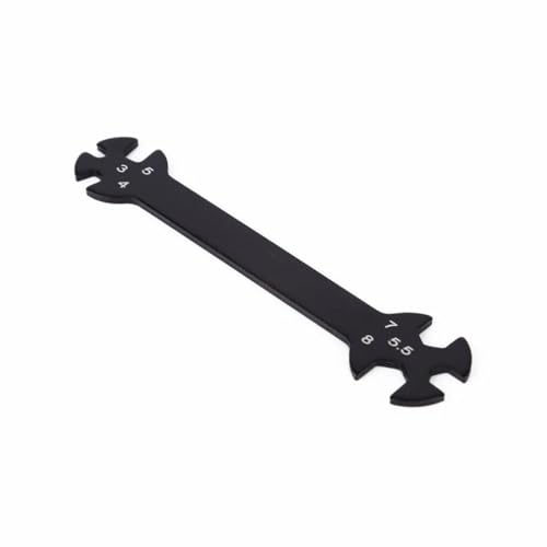 RC-Upgrade-Teile-Werkzeuge, 6-in-1-Schraubenschlüssel-Werkzeug 3/4/5/5,5/7/8 Mm Für Spannschlösser Mit Muttern, Multifunktionale RC-Autospielzeugteile RC Ersatzteile RC-Upgrade-Teile-Werkzeuge, 6-in-1-Schraubenschlüssel-Werkzeug 3/4/5/5,5/7/8 Mm Für Spannschlösser Mit Muttern, Multifunktionale RC-Autospielzeugteile RC Ersatzteile von QWHTYO